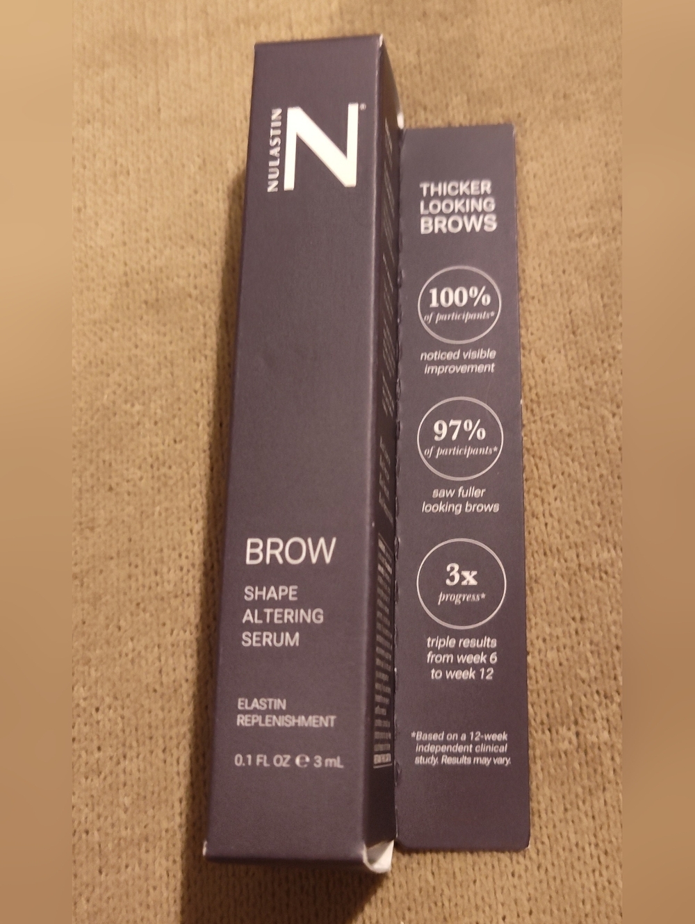 NWT! Nulastin Brow Shape Altering Serum - .01oz